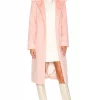 Lovers And Friends Sonny Faux Fur Coat In Baby Pink -Lovers and Friends Sales Shop LOVF WO439 V1