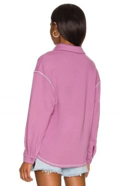 Lovers And Friends Utility Shacket In Purple Grape -Lovers and Friends Sales Shop LOVF WO455 V3