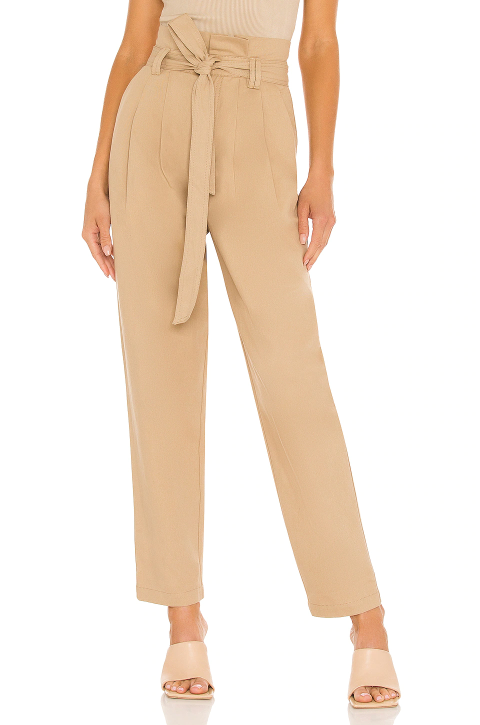 Lovers And Friends Faye Pant In Khaki
