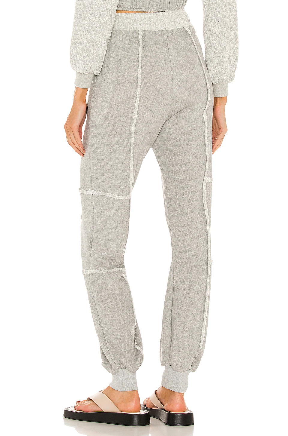 Lovers And Friends Carley Jogger In Grey 5 Lovers And Friends Carley Jogger In Grey - Image 3