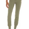 Lovers And Friends Slim Jogger Pant In Olive Green -Lovers and Friends Sales Shop LOVF WP537 V1