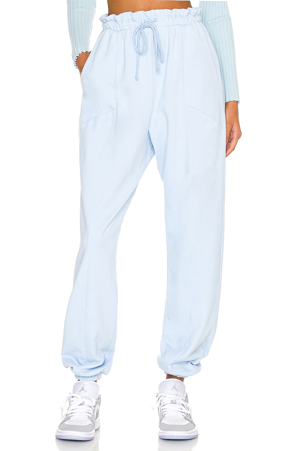 Lovers And Friends Talia Pant In Baby Blue