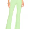 Lovers And Friends Mckenna Knit Pant In Marled Green -Lovers and Friends Sales Shop LOVF WP570 V1