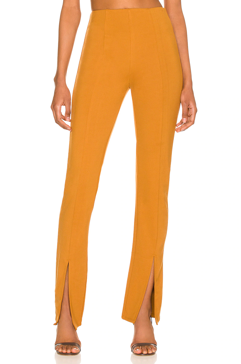 Lovers And Friends Barrett Pant In Copper Brown