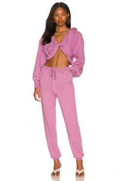 Lovers And Friends Stella Jogger In Purple Grape -Lovers and Friends Sales Shop LOVF WP593 V4