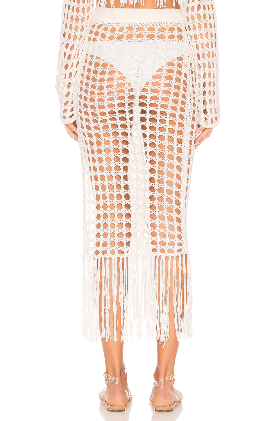 Lovers And Friends Stellar Skirt In White 5 Lovers And Friends Stellar Skirt In White - Image 3