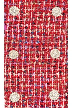 Lovers And Friends Nadja Mini Skirt In Pink & Red -Lovers and Friends Sales Shop LOVF WQ562 V5