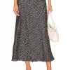 Lovers And Friends Lovers + Friends Madalena Midi Skirt In Black Polka Dot -Lovers and Friends Sales Shop LOVF WQ607 V1