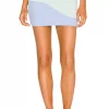 Lovers And Friends Catcha Wave Mini Skirt In Blue Seafoam -Lovers and Friends Sales Shop LOVF WQ612 V1