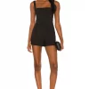 Lovers And Friends Simone Romper In Black -Lovers and Friends Sales Shop LOVF WR305 V1