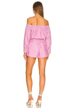 Lovers And Friends Bosworth Romper In Lilac Purple -Lovers and Friends Sales Shop LOVF WR332 V3