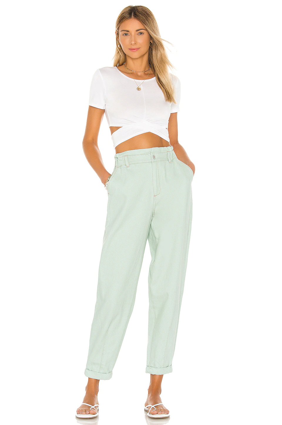 Lovers And Friends Jovi Top In White 6 Lovers And Friends Jovi Top In White - Image 4