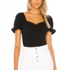 Lovers And Friends Lana Top In Black -Lovers and Friends Sales Shop LOVF WS1863 V1