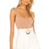 Lovers And Friends Lauren Bodysuit In Nude -Lovers and Friends Sales Shop LOVF WS1886 V1