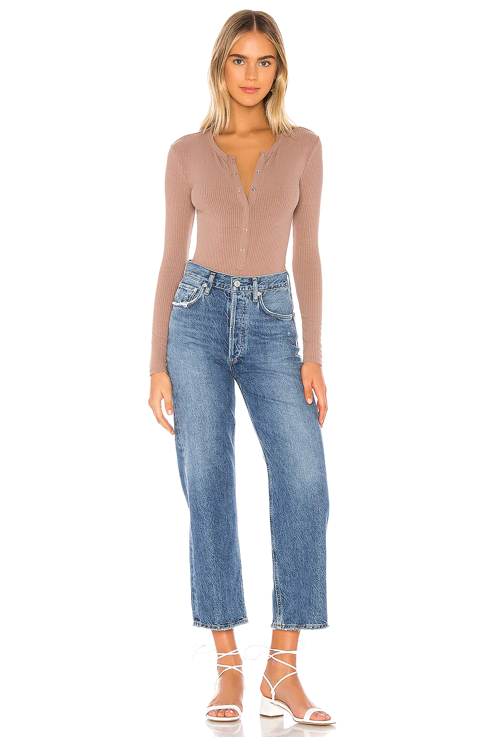 Lovers And Friends Peoria Bodysuit In Taupe 7 Lovers And Friends Peoria Bodysuit In Taupe - Image 5