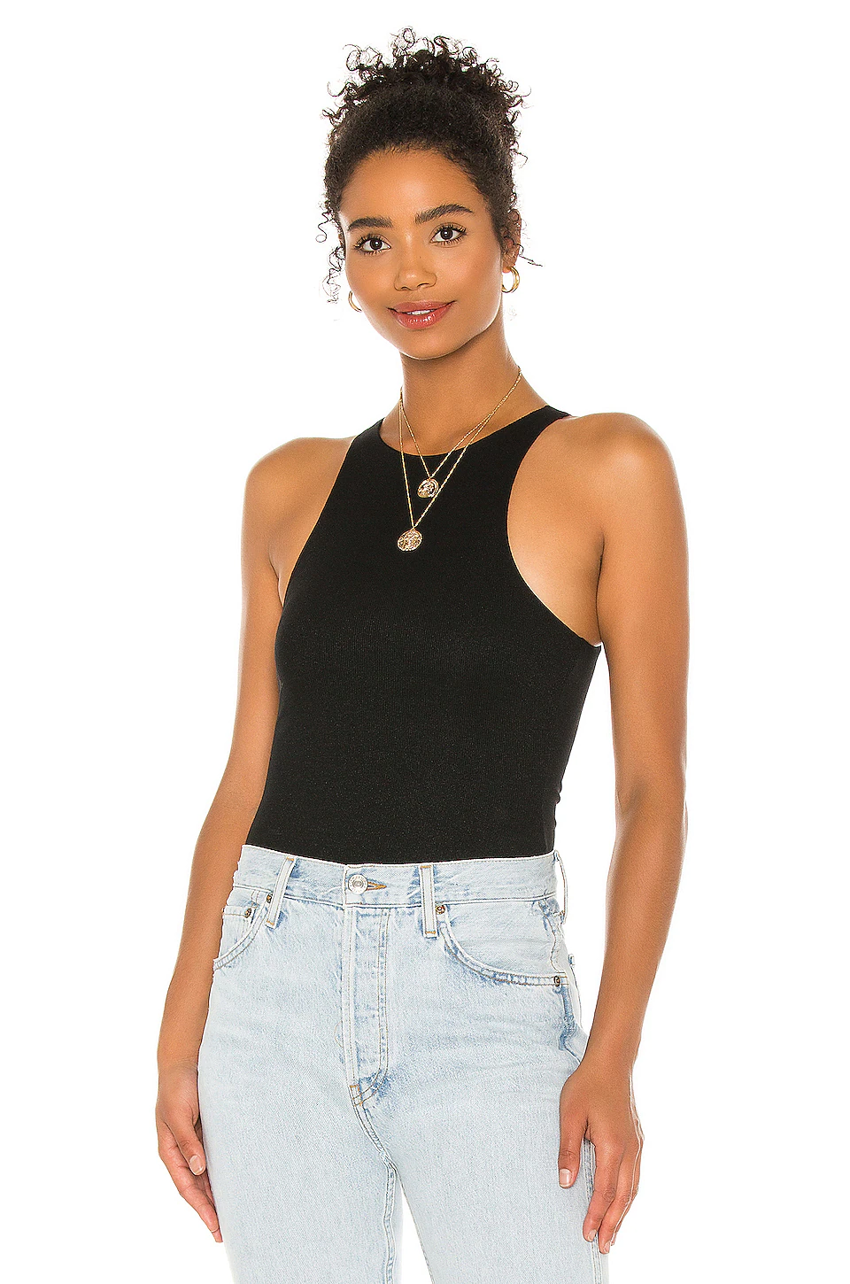 Lovers And Friends Reading Bodysuit In Black