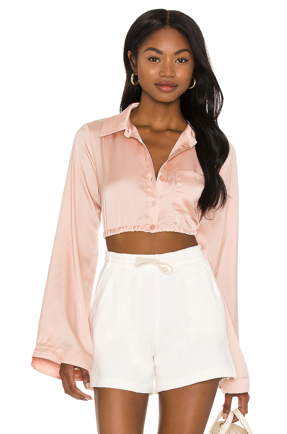 Lovers And Friends Angela Top In Blush Pink