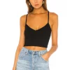 Lovers And Friends Carlsbad Top In Black -Lovers and Friends Sales Shop LOVF WS2075 V1