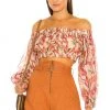 Lovers And Friends Bosworth Top In Emory Tropical Print -Lovers and Friends Sales Shop LOVF WS2088 V1