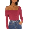 Lovers And Friends Florence Bodysuit In Burgundy 2 Lovers And Friends Florence Bodysuit In Burgundy -Lovers and Friends Sales Shop LOVF WS2093 V1