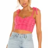 Lovers And Friends Amille Top In Pink -Lovers and Friends Sales Shop LOVF WS2182 V1