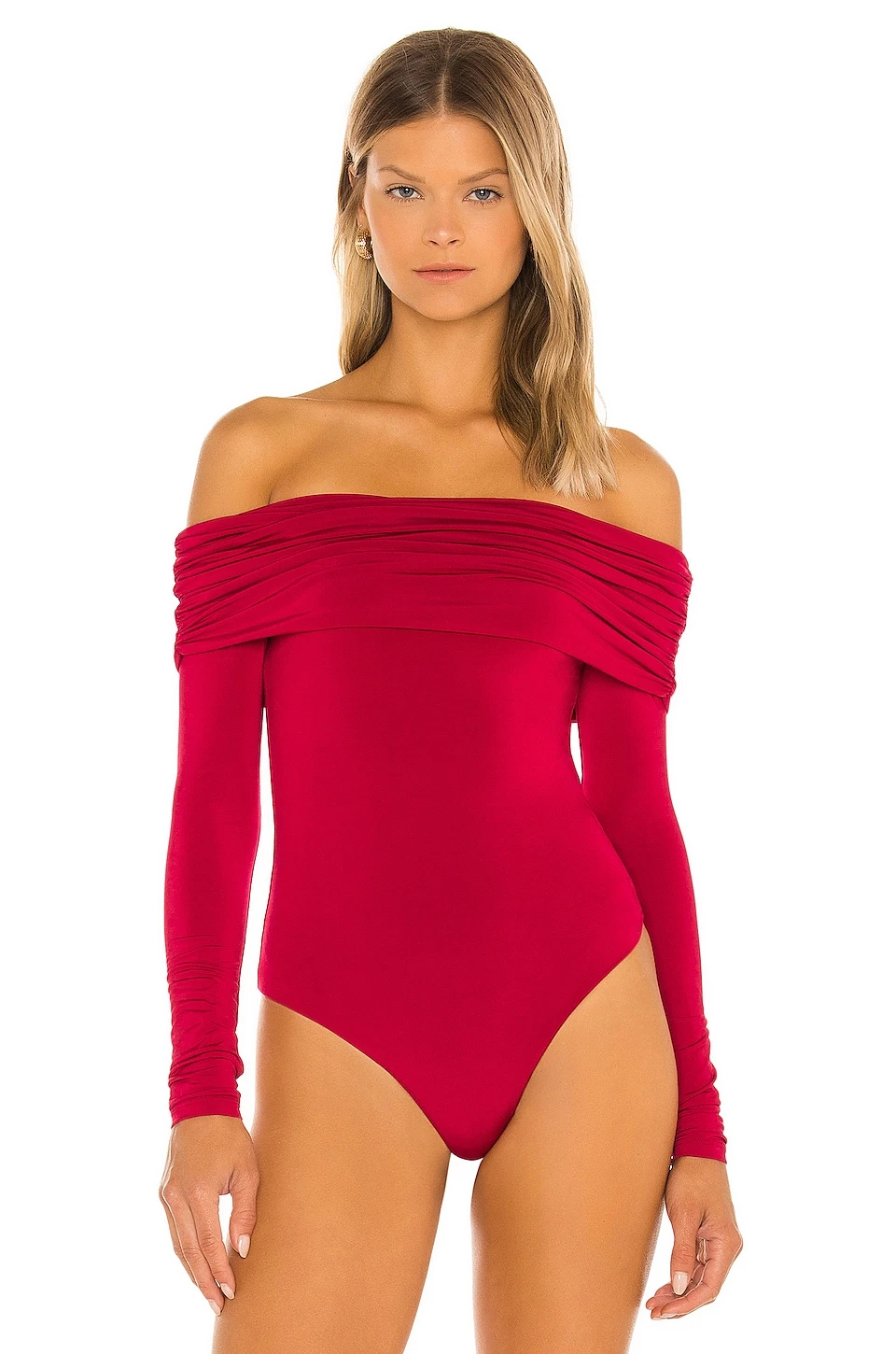 Lovers And Friends Fatima Bodysuit In Deep Red 4 Lovers And Friends Fatima Bodysuit In Deep Red - Image 2