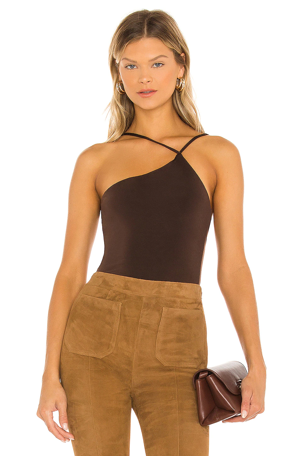 Lovers and Friends Sales Shop 42 Lovers And Friends Katie Bodysuit In Espresso Brown