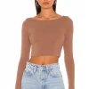 Lovers And Friends Blake Top In Brown -Lovers and Friends Sales Shop LOVF WS2219 V1