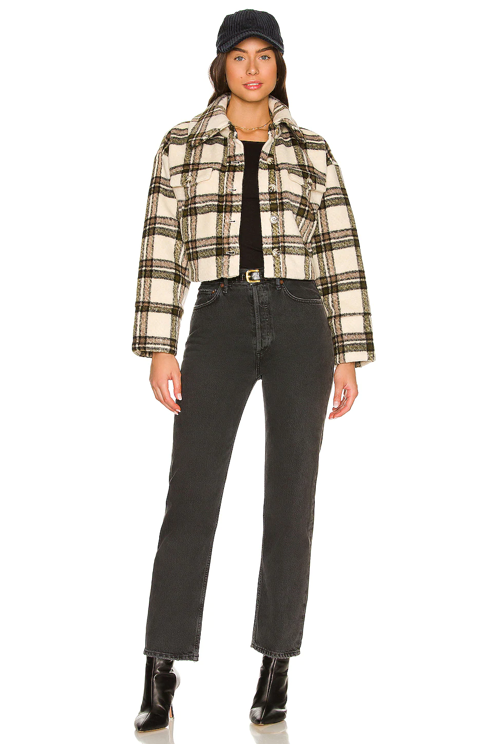 Lovers And Friends Fitted Long Sleeve Top In Black 6 Lovers And Friends Fitted Long Sleeve Top In Black - Image 4