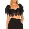 Lovers And Friends Chiara Top In Black -Lovers and Friends Sales Shop LOVF WS2233 V1