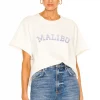Lovers And Friends Raglan Short Sleeve Sweatshirt In Malibu -Lovers and Friends Sales Shop LOVF WS2266 V1