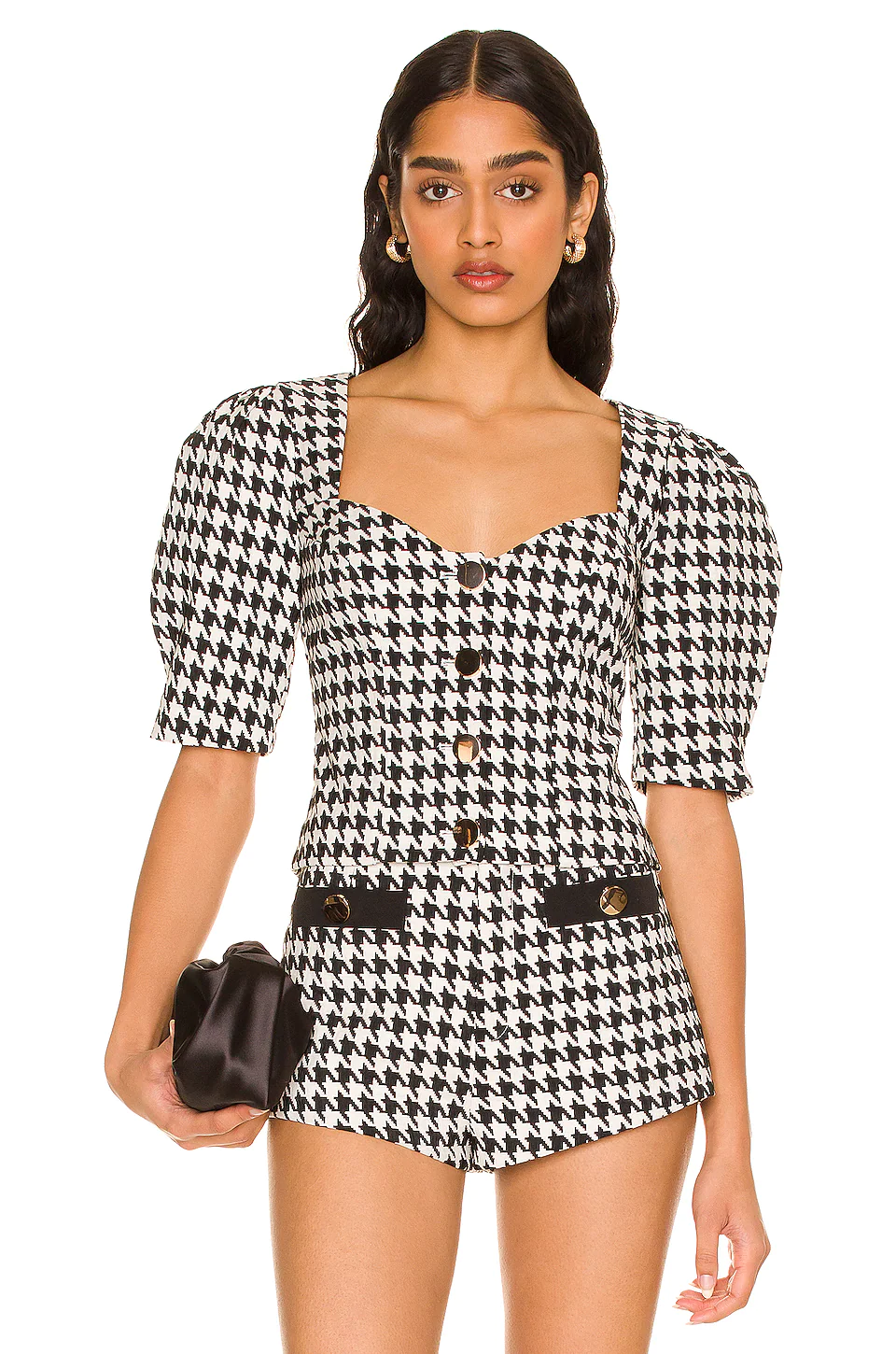 Lovers And Friends Portofino Top In Black & White