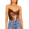 Lovers And Friends Cori Tank Top In Chocolate Brown 1 Lovers And Friends Cori Tank Top In Chocolate Brown -Lovers and Friends Sales Shop LOVF WS2285 V1