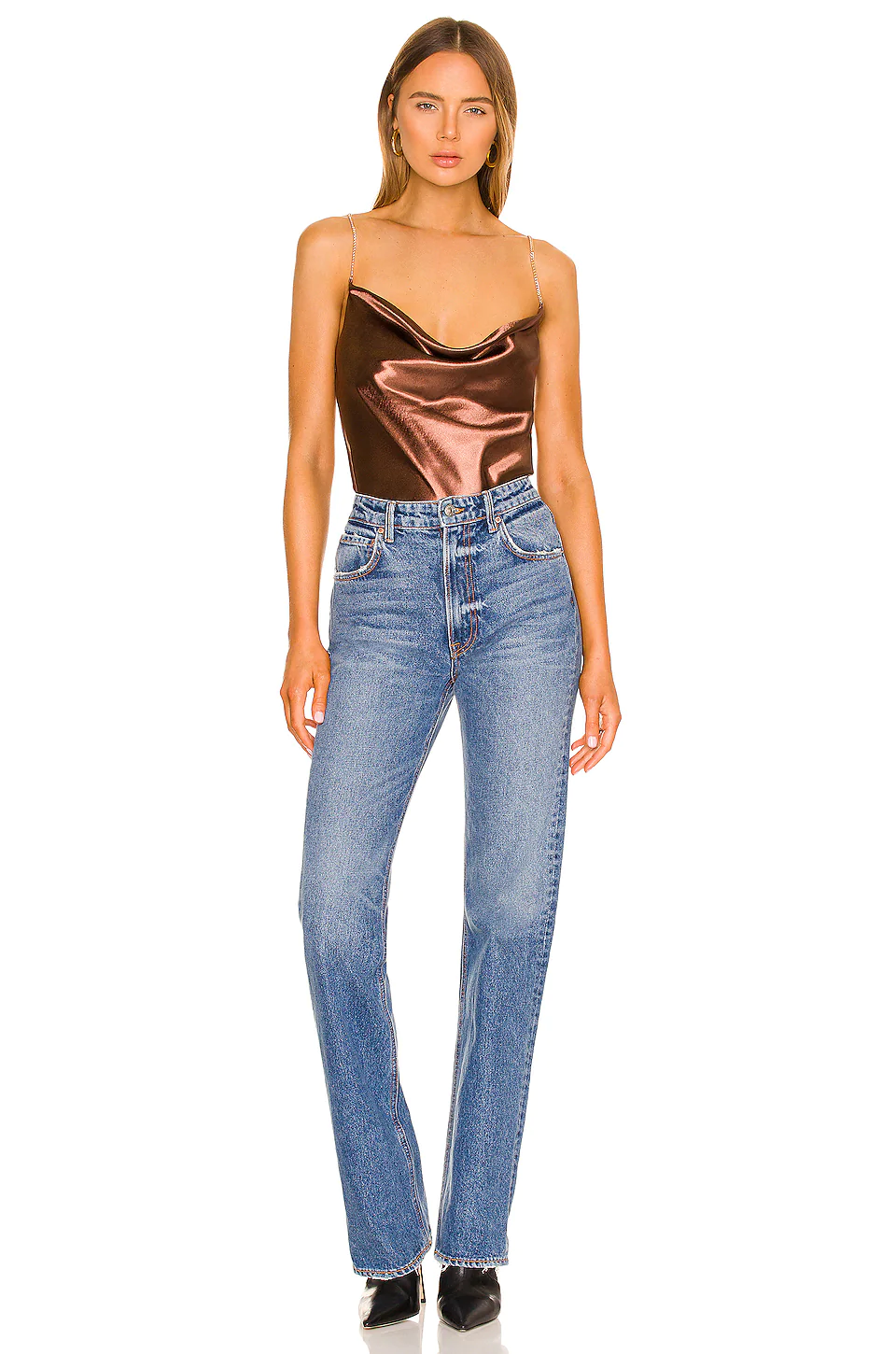 Lovers And Friends Cori Tank Top In Chocolate Brown 6 Lovers And Friends Cori Tank Top In Chocolate Brown - Image 4