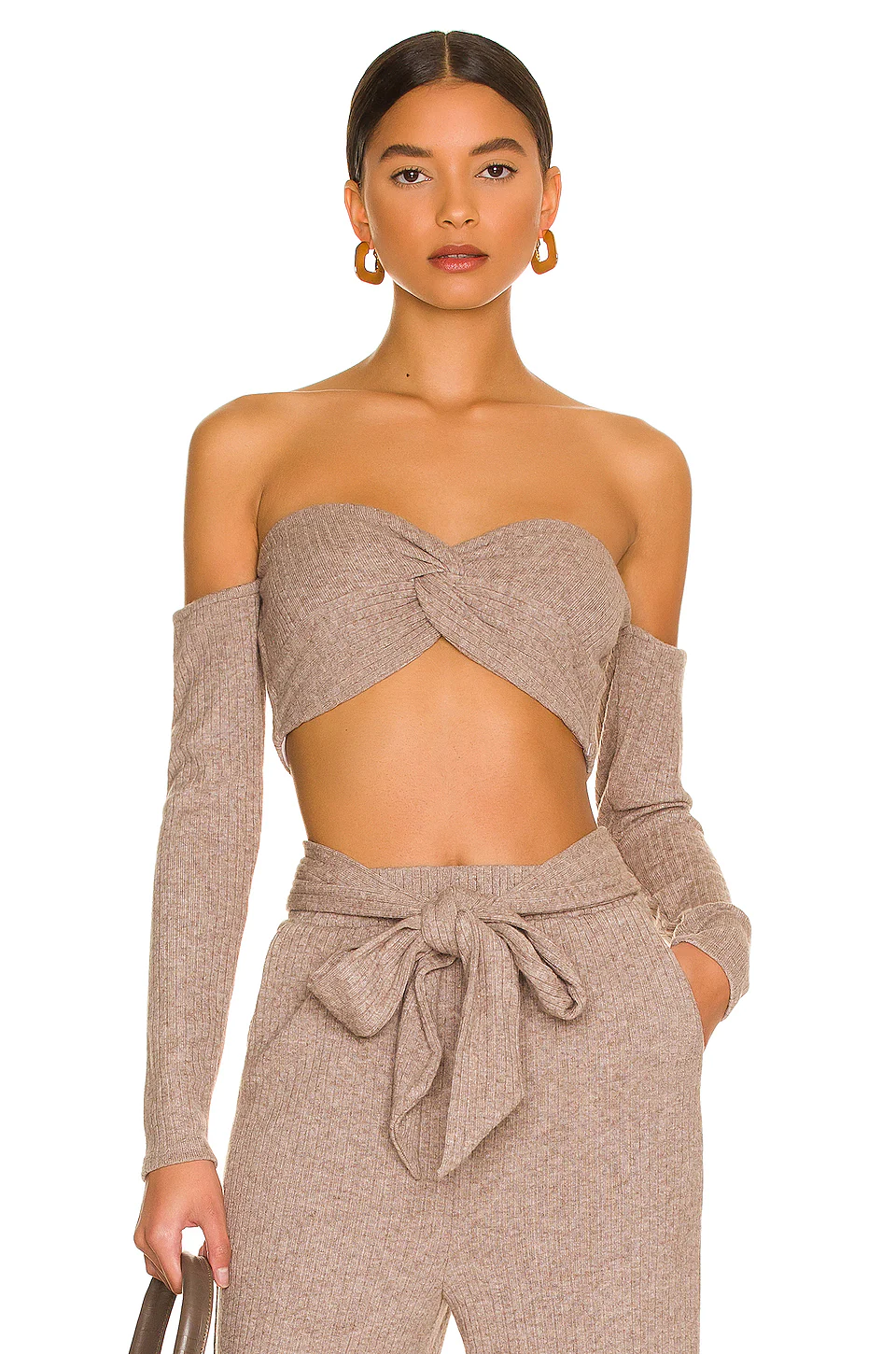 Lovers And Friends Sierra Top In Chestnut Brown