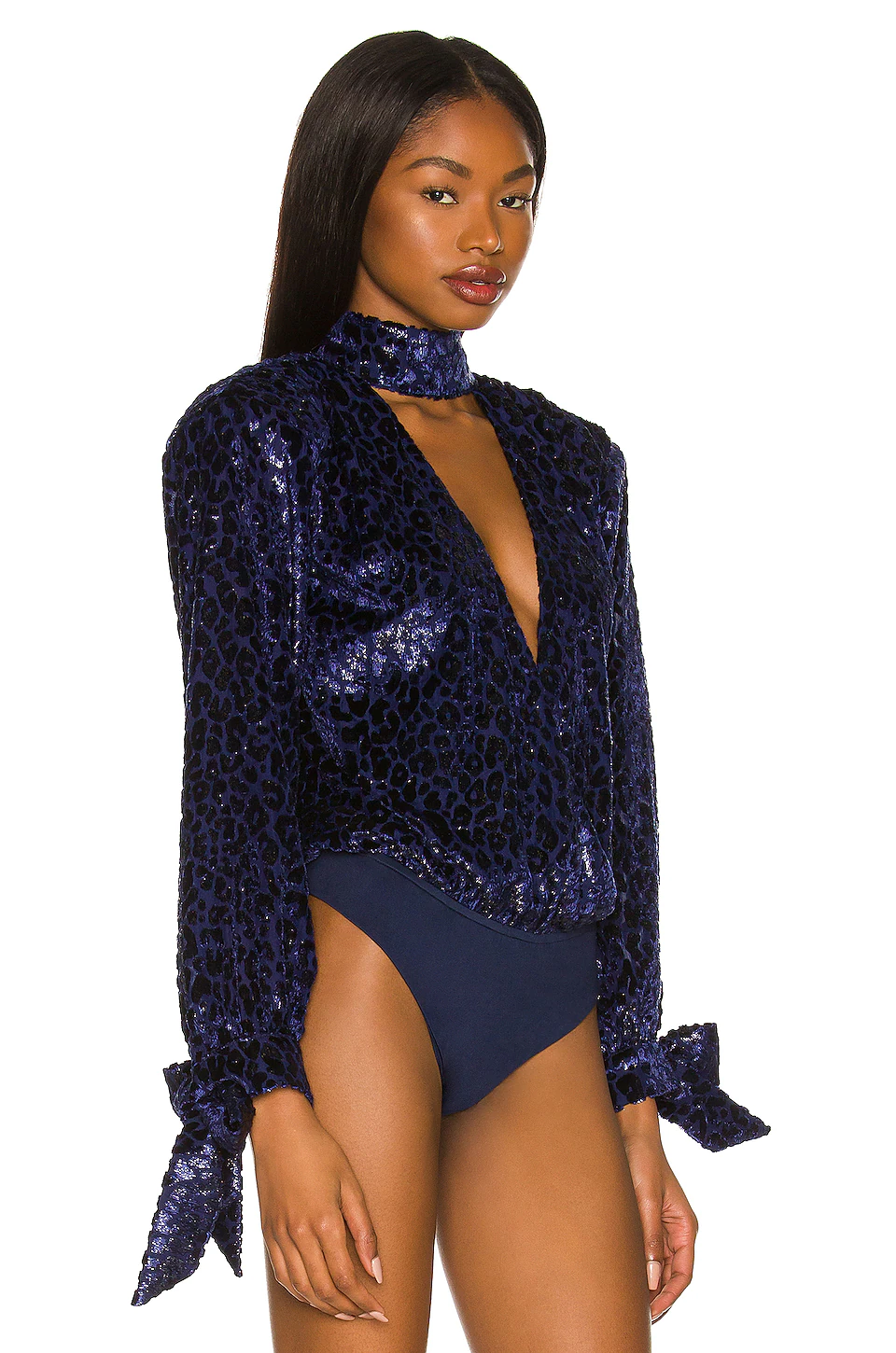 Lovers And Friends Estella Bodysuit In Navy 5 Lovers And Friends Estella Bodysuit In Navy - Image 3