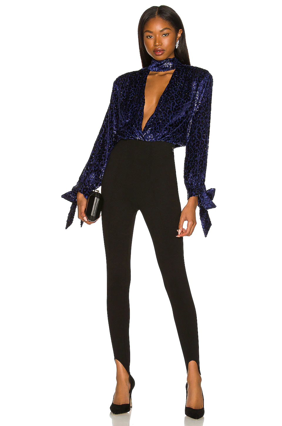 Lovers And Friends Estella Bodysuit In Navy 7 Lovers And Friends Estella Bodysuit In Navy - Image 5