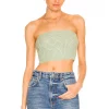 Lovers And Friends Opal Tube Top In Meadow Green 2 Lovers And Friends Opal Tube Top In Meadow Green -Lovers and Friends Sales Shop LOVF WS2321 V1
