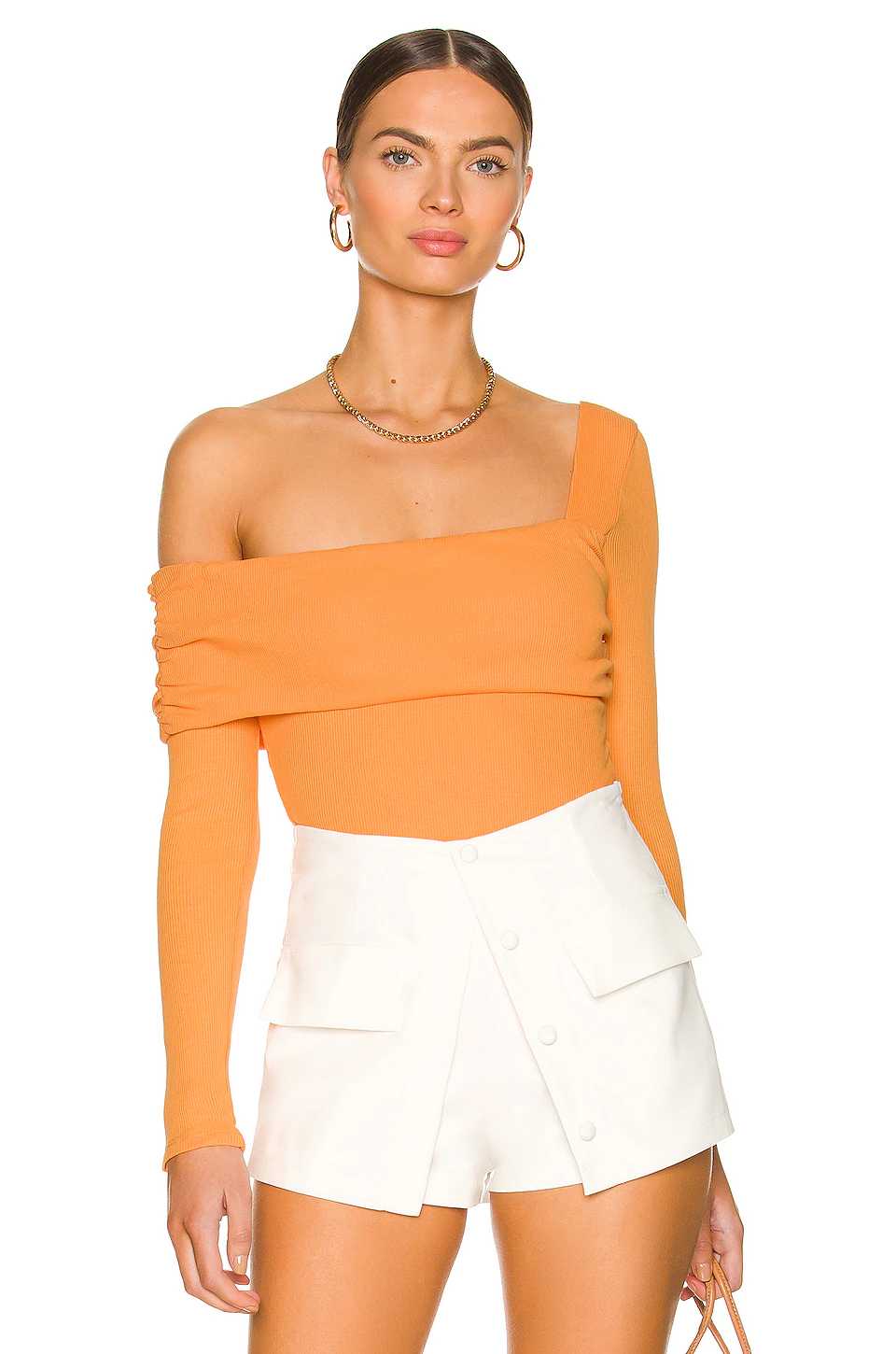 Lovers And Friends Florence Bodysuit In Orange