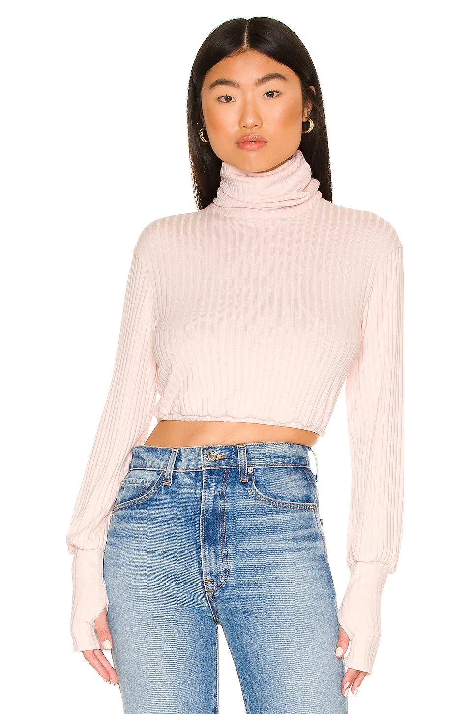 Lovers And Friends Apres Top In Blush Pink