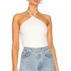 Lovers And Friends Jagger Bodysuit In White 2 Lovers And Friends Jagger Bodysuit In White -Lovers and Friends Sales Shop LOVF WS2344 V1