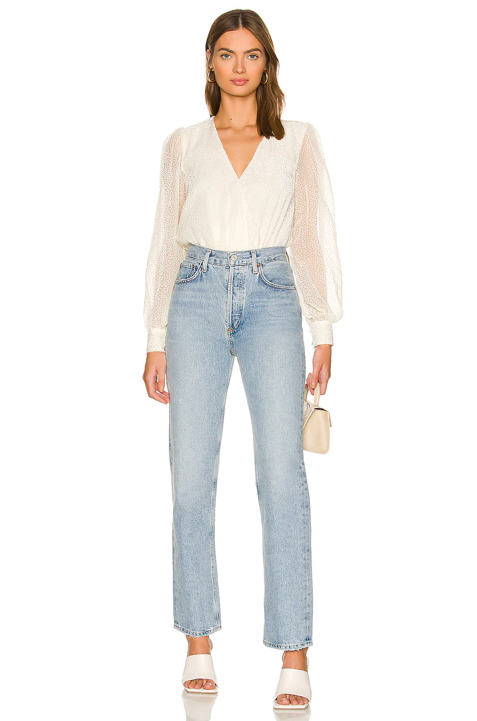 Lovers And Friends Heidi Bodysuit In White 7 Lovers And Friends Heidi Bodysuit In White - Image 5