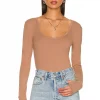 Lovers And Friends Noah Top In Tan -Lovers and Friends Sales Shop LOVF WS2352 V1