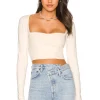 Lovers And Friends Braxton Top In Ivory -Lovers and Friends Sales Shop LOVF WS2356 V1