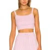 Lovers And Friends Haivyn Cable Top In Pink -Lovers and Friends Sales Shop LOVF WS2365 V1