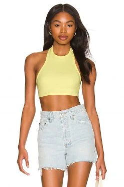 Lovers And Friends Danielle Top In Sunshine Yellow
