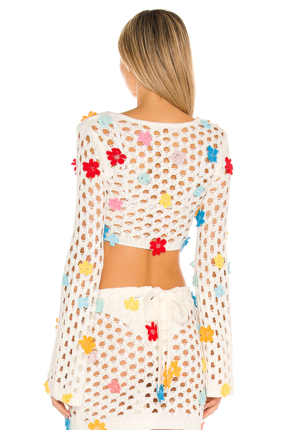 Flower Power Top in White Lovers And Friends Flower Power Top In White -Lovers and Friends Sales Shop LOVF WS815 V3