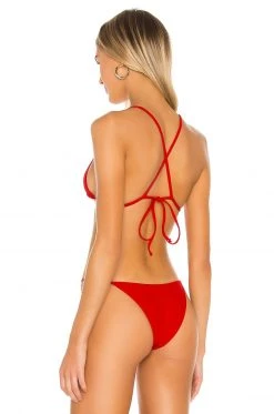 Lovers And Friends Worth It Bikini Top In Red -Lovers and Friends Sales Shop LOVF WX659 V3