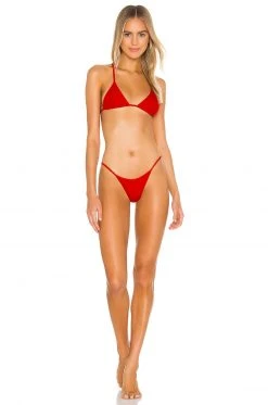 Lovers And Friends Worth It Bikini Bottom In Red -Lovers and Friends Sales Shop LOVF WX660 V4