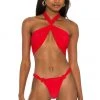 Lovers And Friends Vinnie Top In Red -Lovers and Friends Sales Shop LOVF WX811 V1